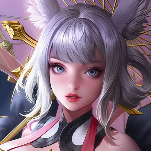 Bộ 50 Ảnh Nền Liliana Cửu Vĩ Hồ với ánh tím ma mị và thần thái vừa ngọt vừa nguy hiểm